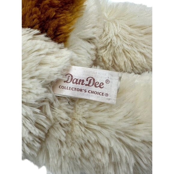 Dan Dee Collectors Choice Plush Dog Shaggy Haired With Eye Patch Stuffed Animal - Picture 6 of 7